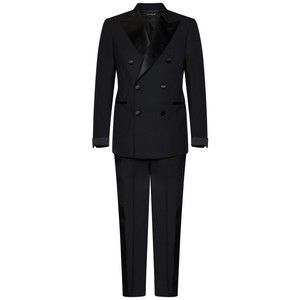 Tom Ford Black Double-Breasted Tuxedo Blazer - NWT
